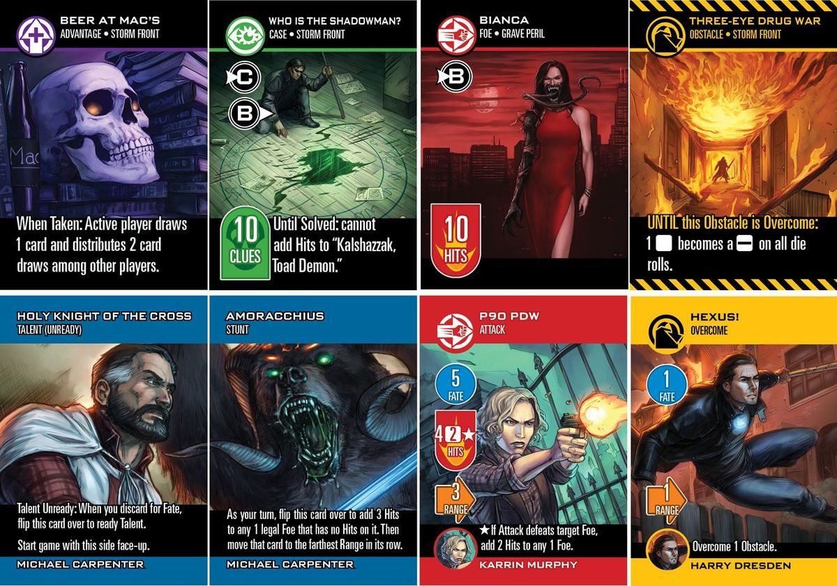 Evil Hat Productions Dresden Files Cooperative Card Game - obrázek 3