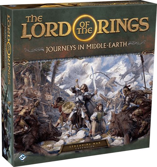 Fantasy Flight Games The Lord of the Rings: Journeys in Middle-Earth Spreading War Expansion - obrázek 1