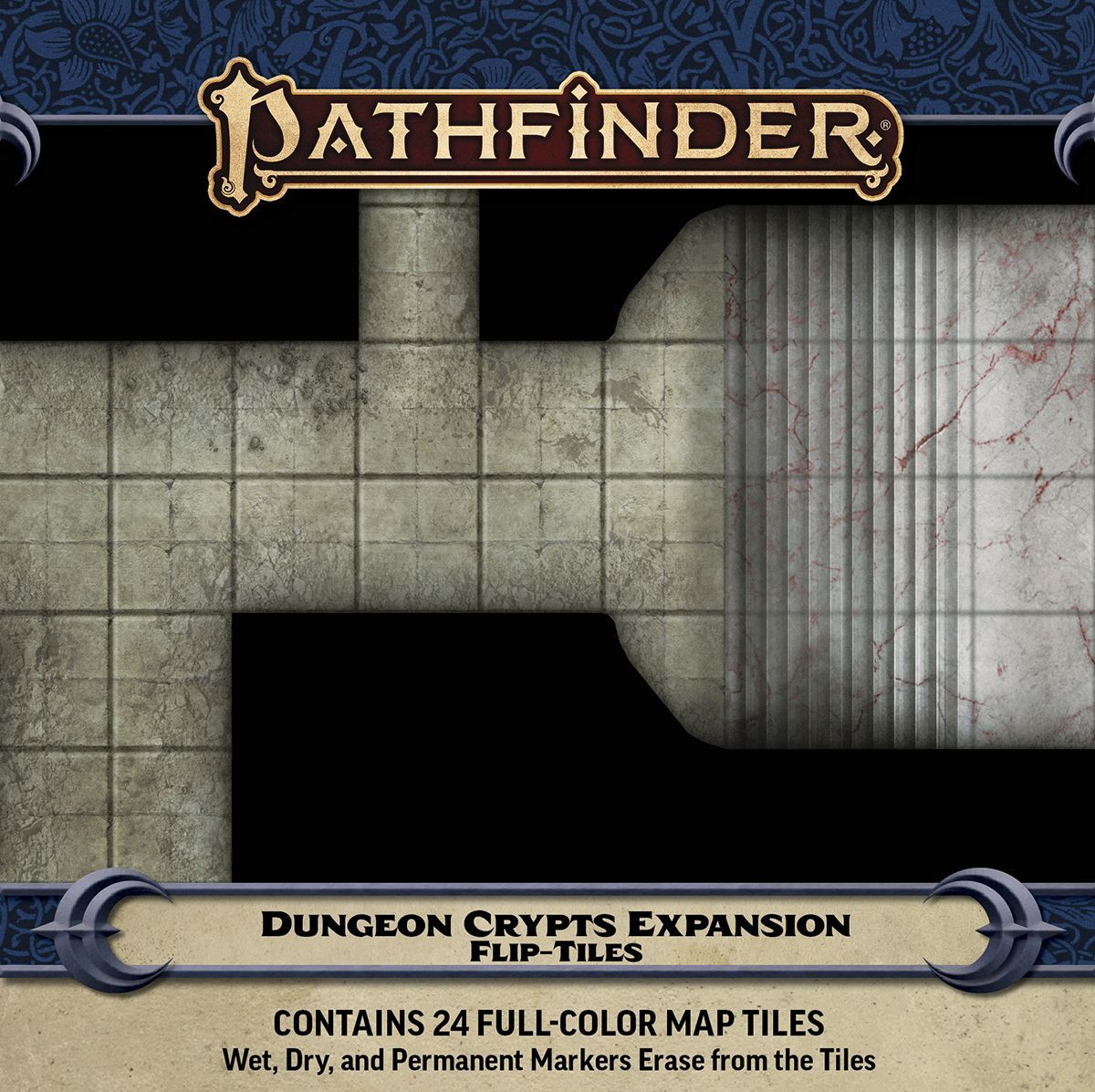 Paizo Publishing Pathfinder Flip-Tiles: Dungeon Crypts Expansion - obrázek 1