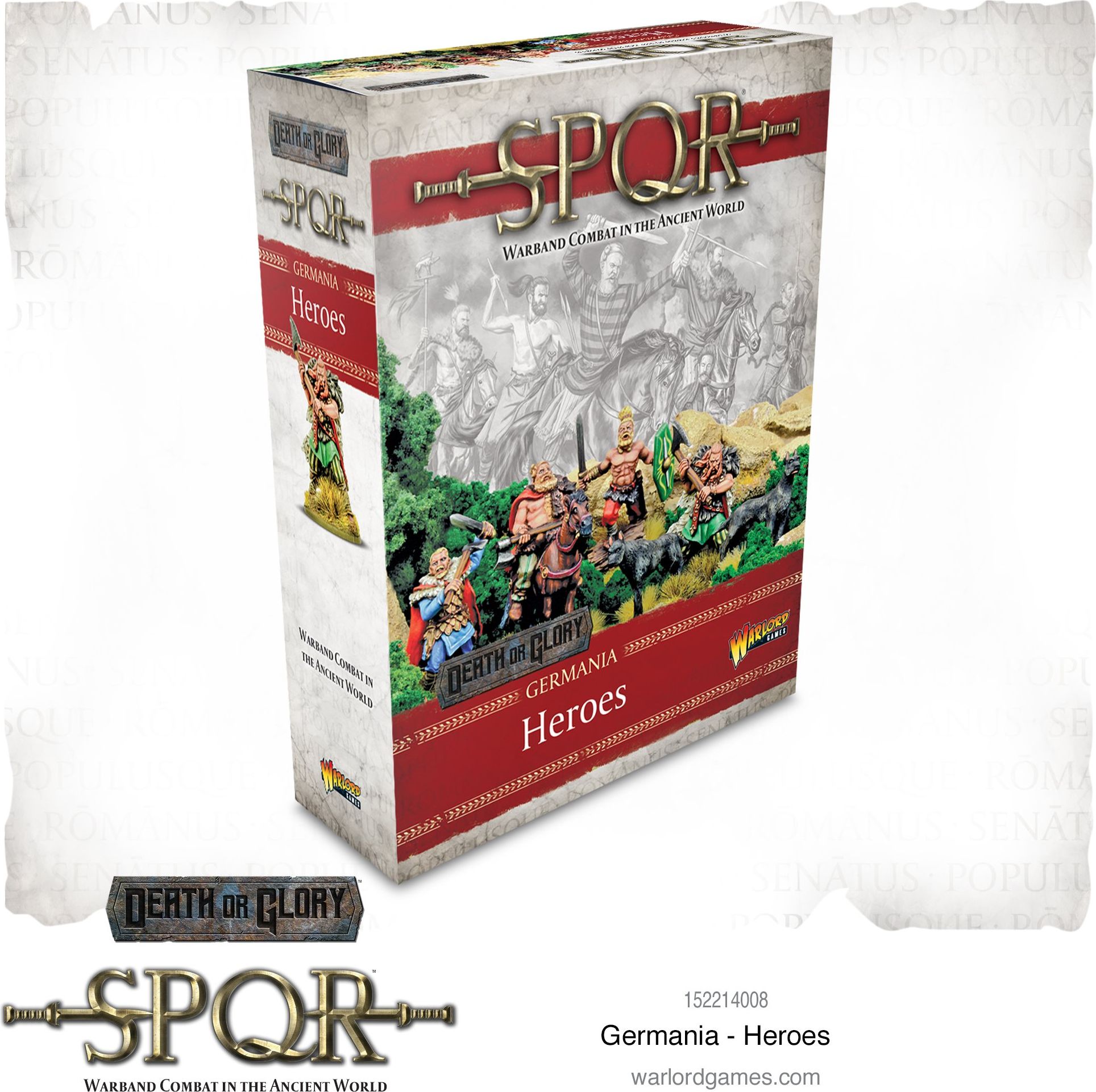 Warlord Games SPQR: Germania - Heroes - obrázek 1
