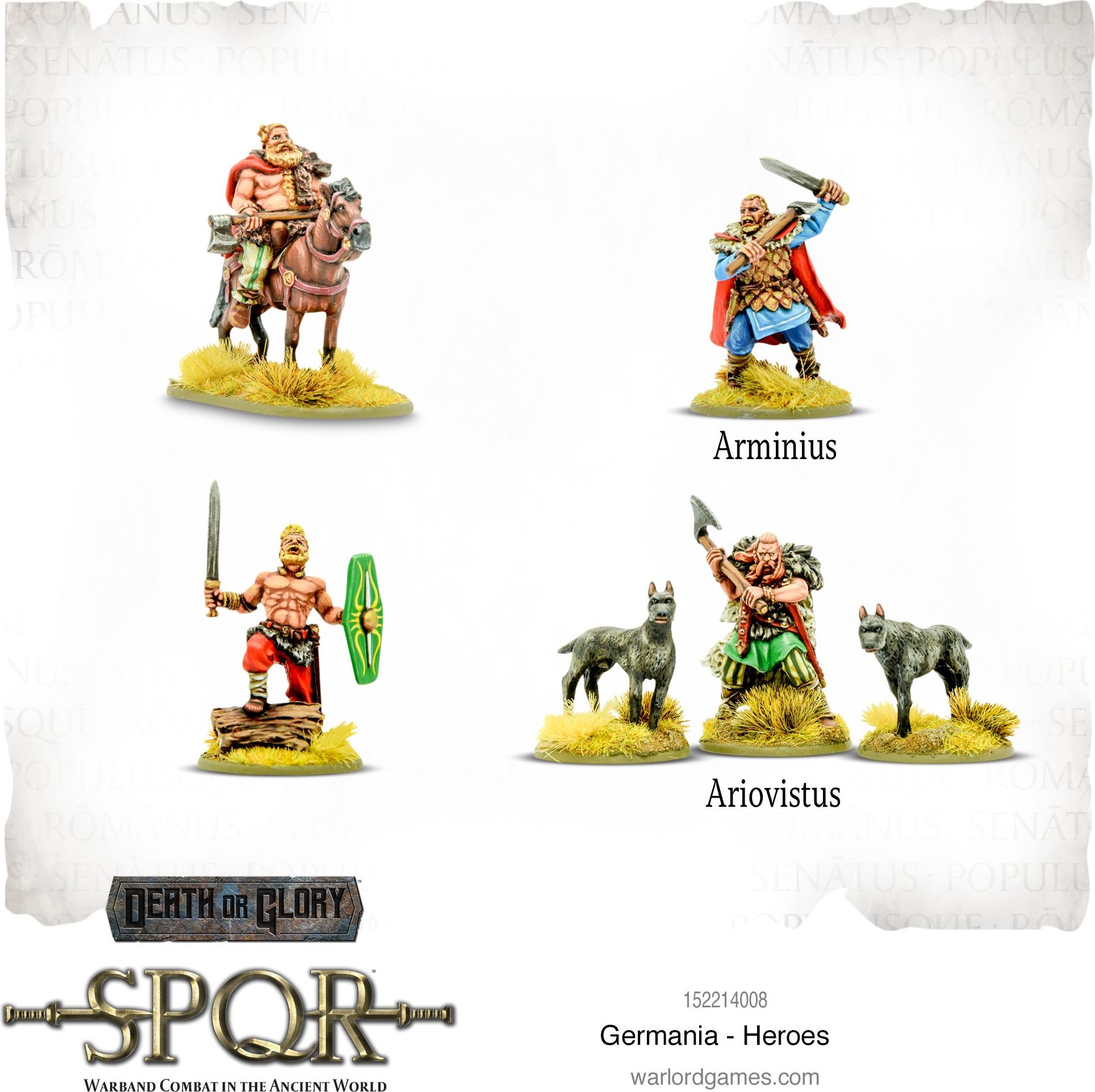 Warlord Games SPQR: Germania - Heroes - obrázek 2