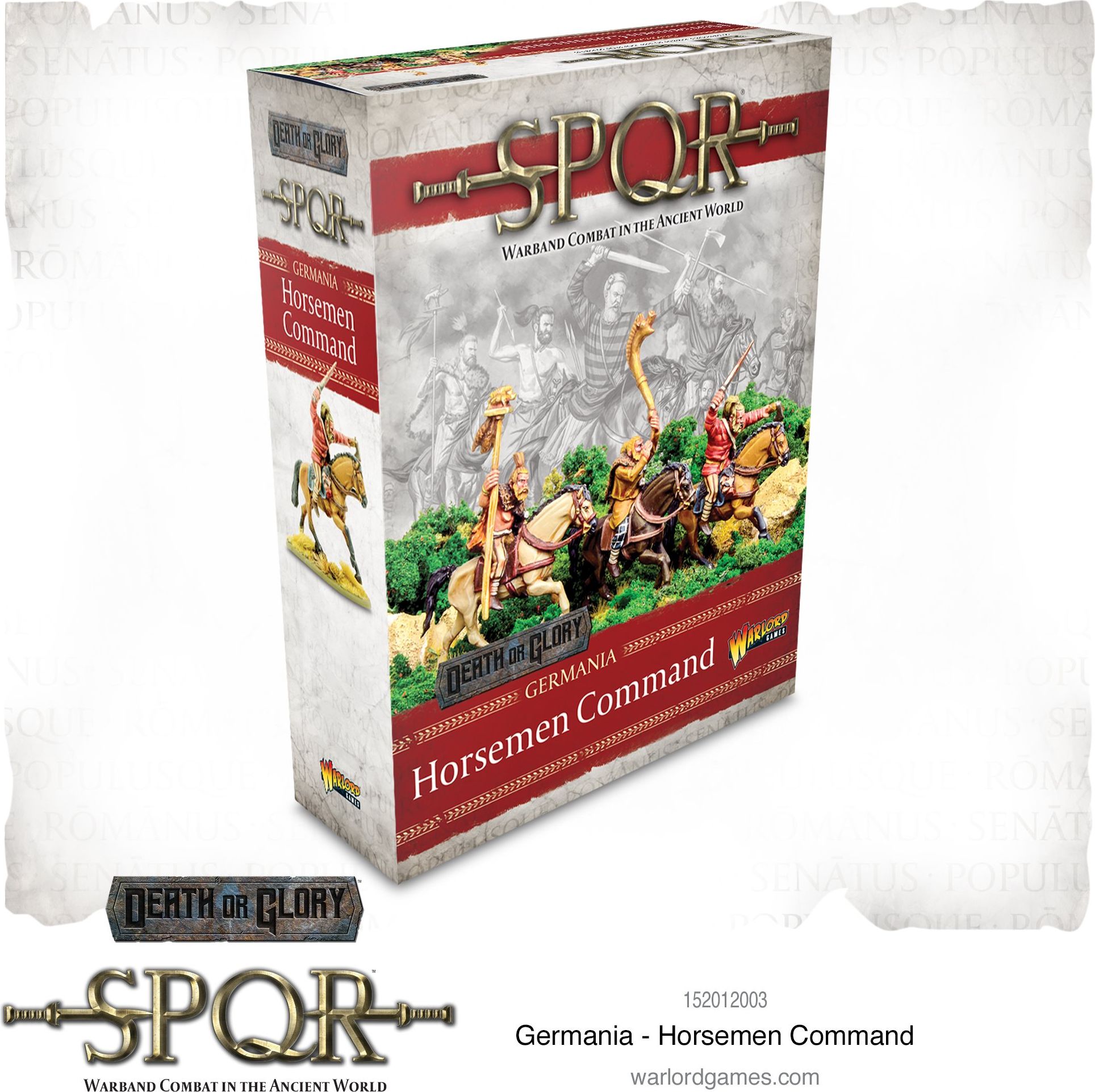 Warlord Games SPQR: Germania - Horsemen Command - obrázek 1