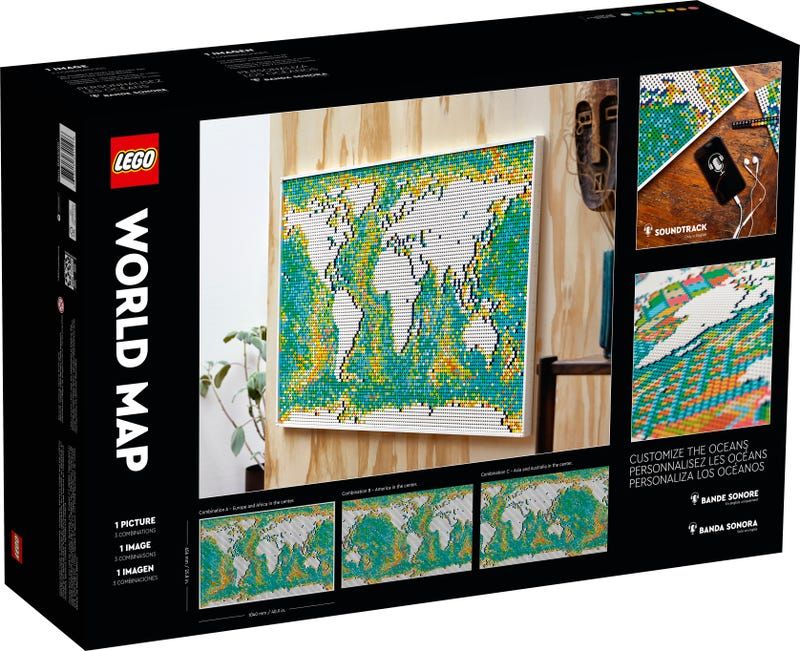 LEGO Mapa světa 31203 - obrázek 6