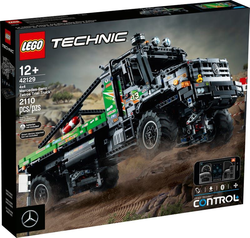 LEGO Truck trialový vůz Mercedes-Benz Zetros 4x4 42129 - obrázek 1
