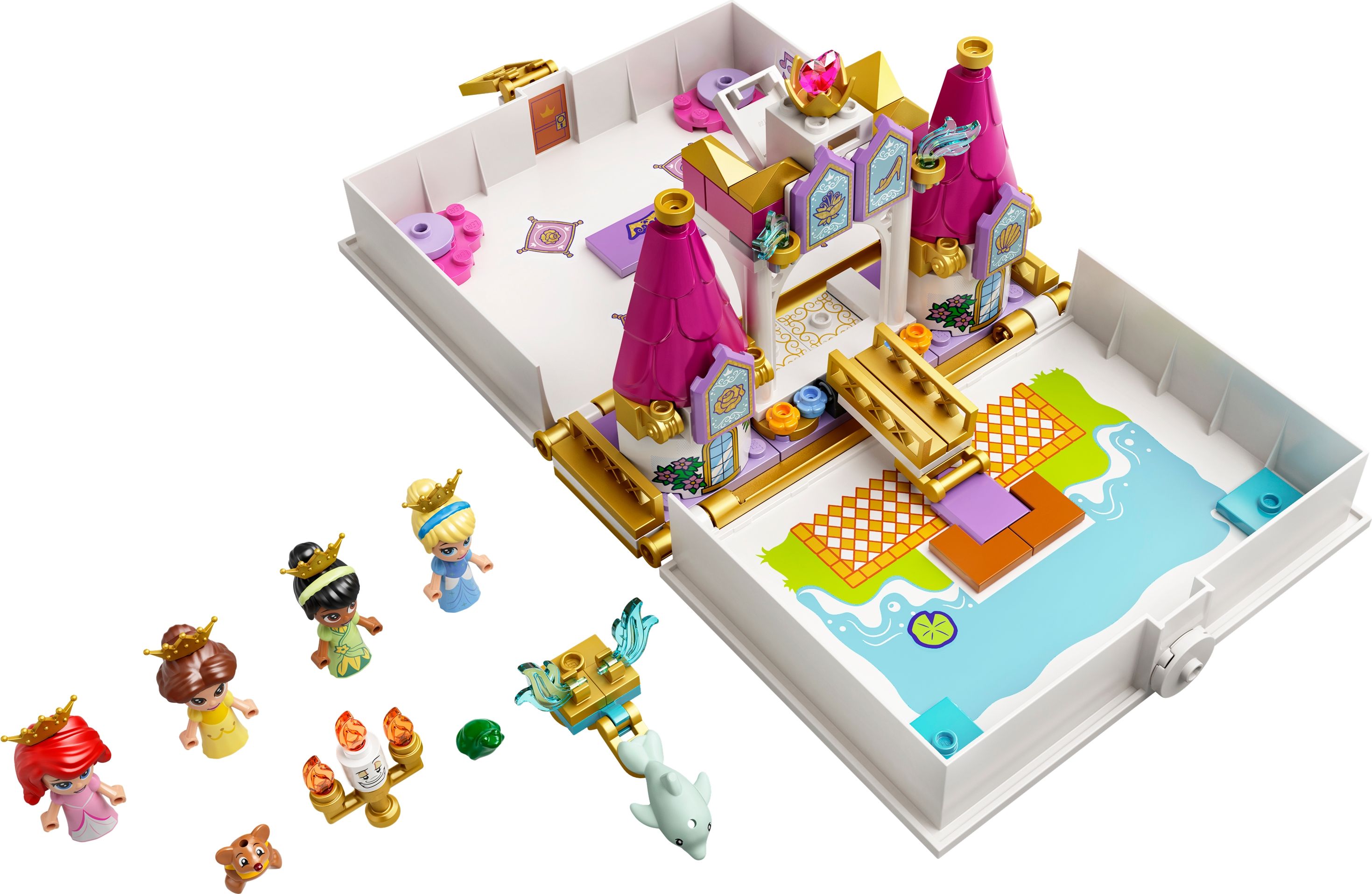 LEGO Ariel, Kráska, Popelka a Tiana a jejich pohádková kniha dobrodružství 43193 - obrázek 1