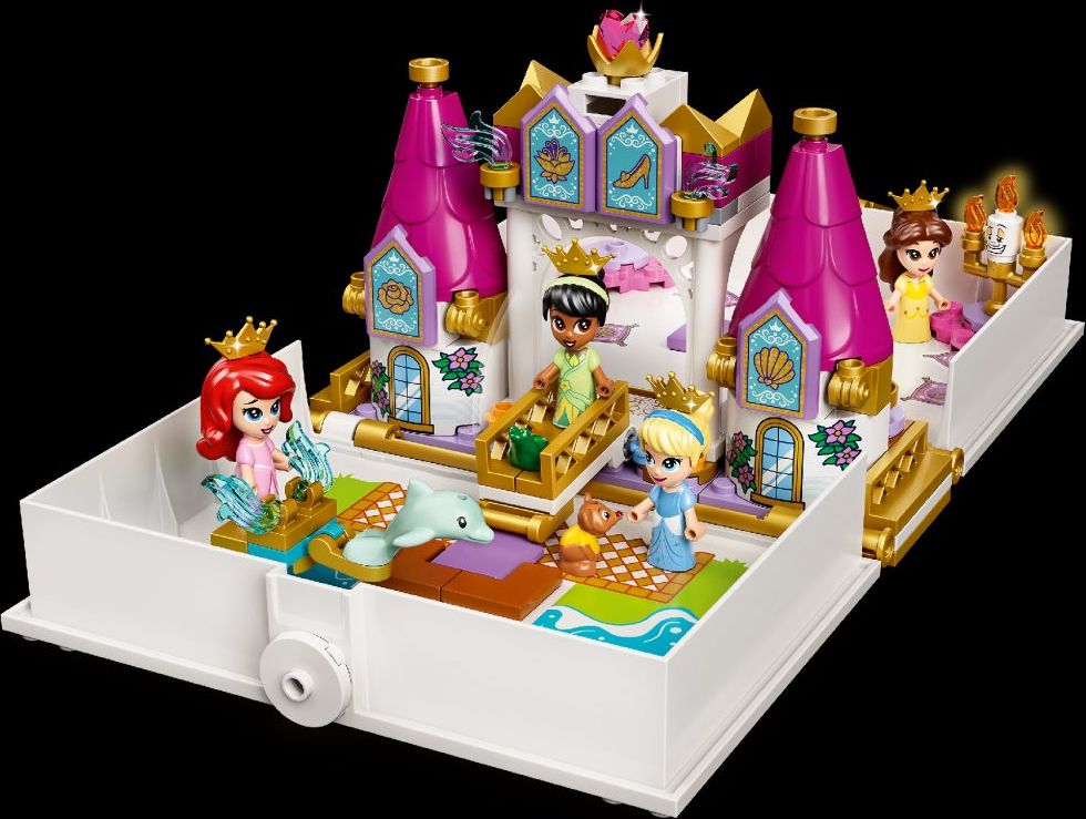 LEGO Ariel, Kráska, Popelka a Tiana a jejich pohádková kniha dobrodružství 43193 - obrázek 3