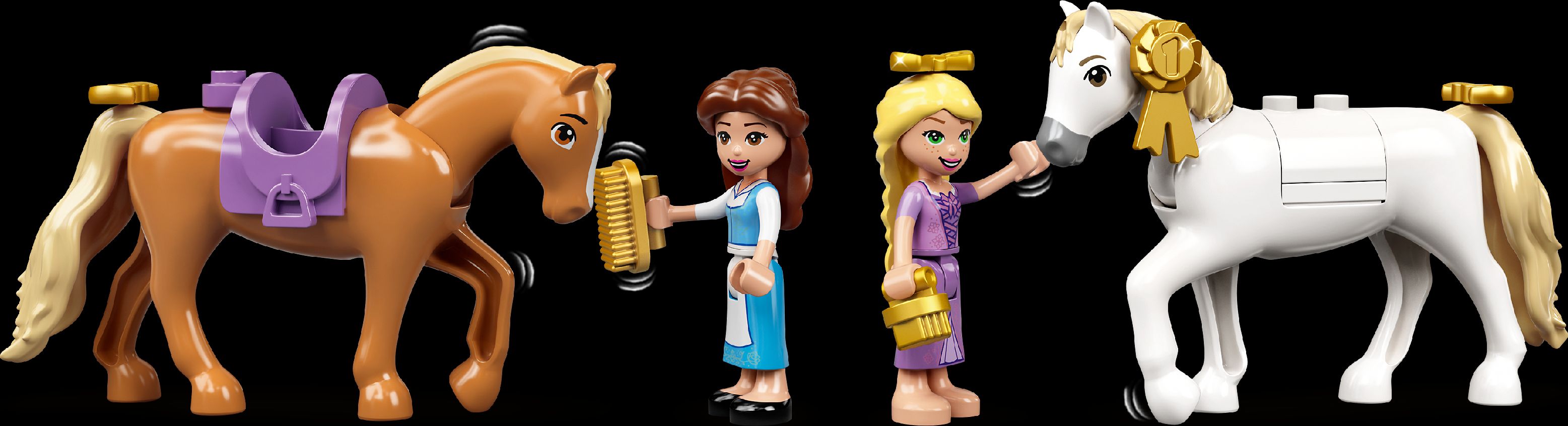 LEGO Královské stáje Krásky a Lociky 43195 - obrázek 2