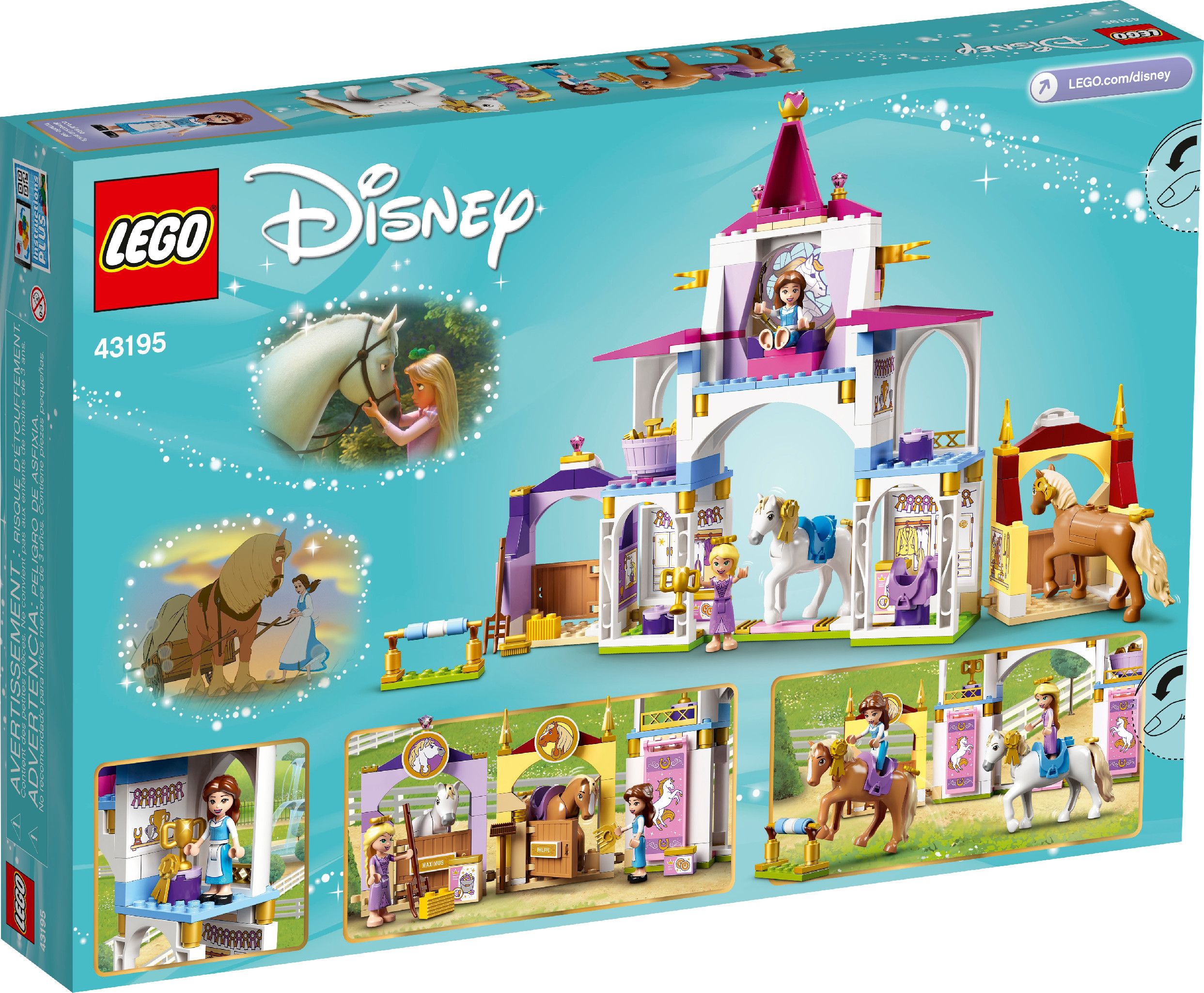 LEGO Královské stáje Krásky a Lociky 43195 - obrázek 6