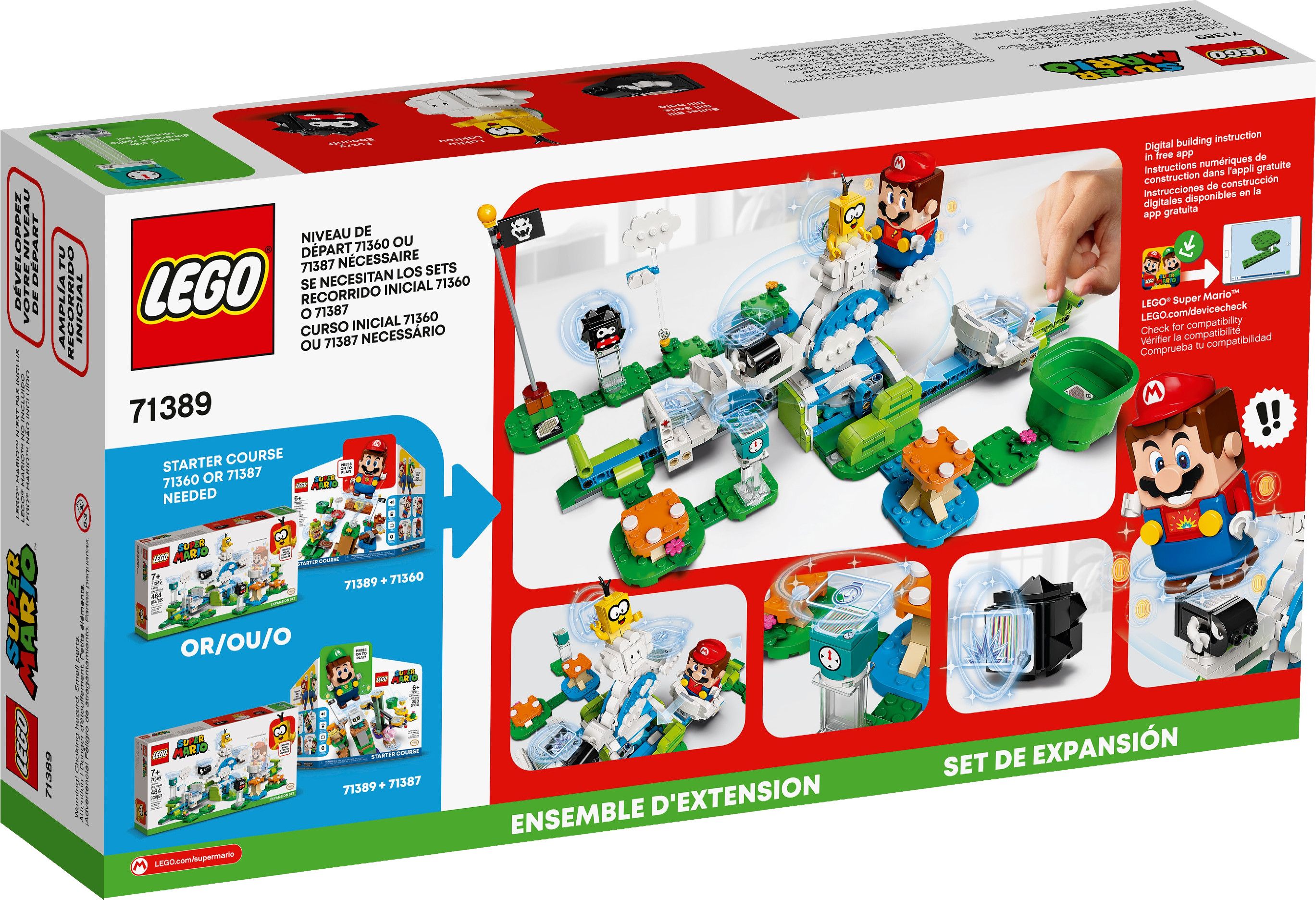 LEGO Lakitu a svět obláčků – rozšiřující set 71389 - obrázek 5