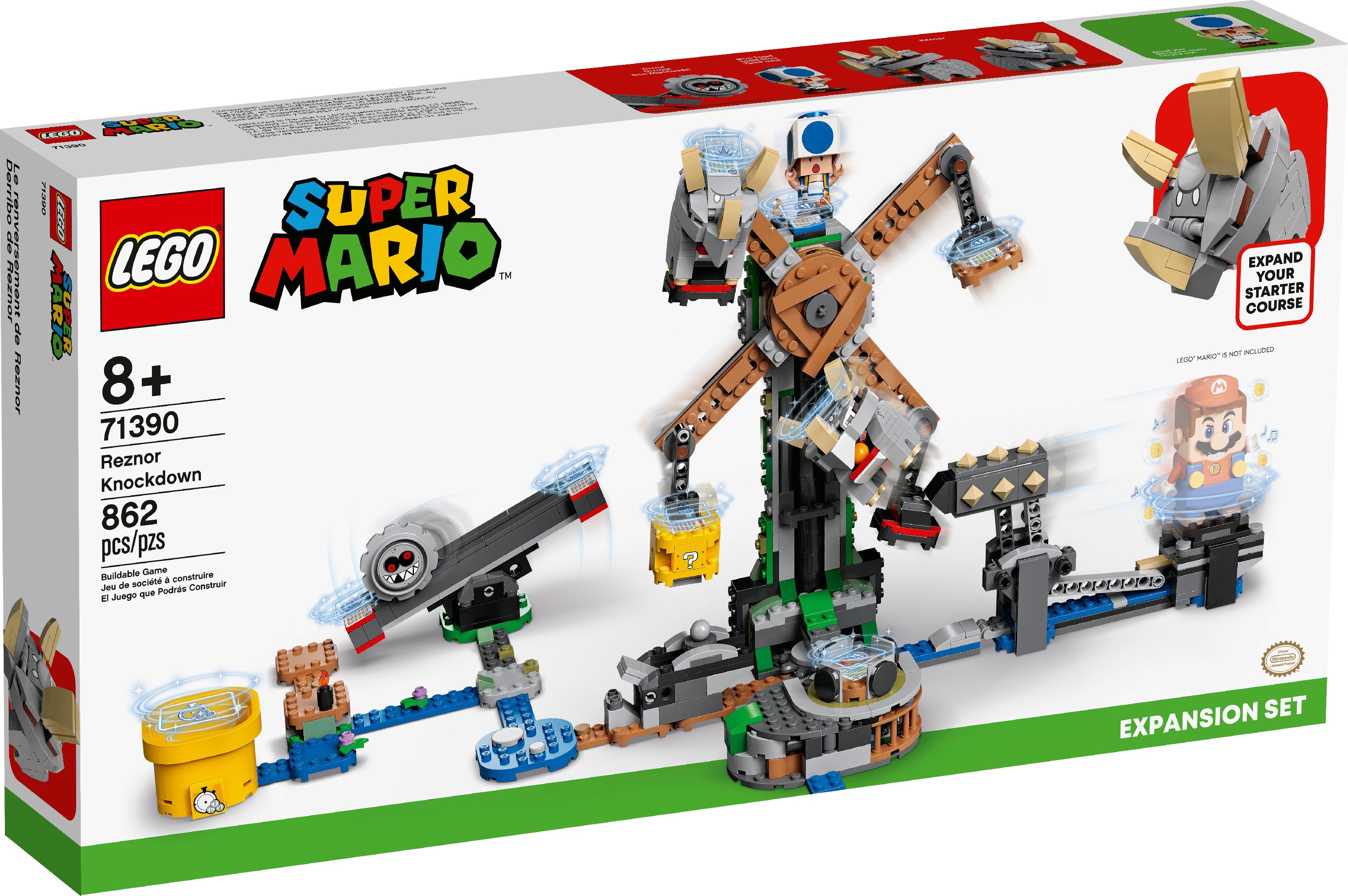LEGO Boj s Reznorem – rozšiřující set 71390 - obrázek 1