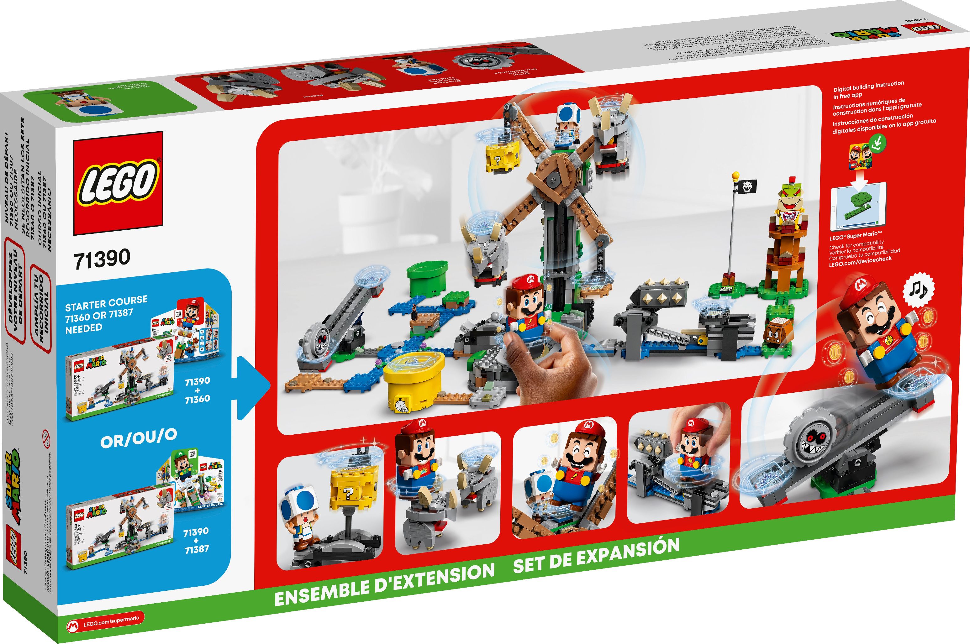 LEGO Boj s Reznorem – rozšiřující set 71390 - obrázek 6