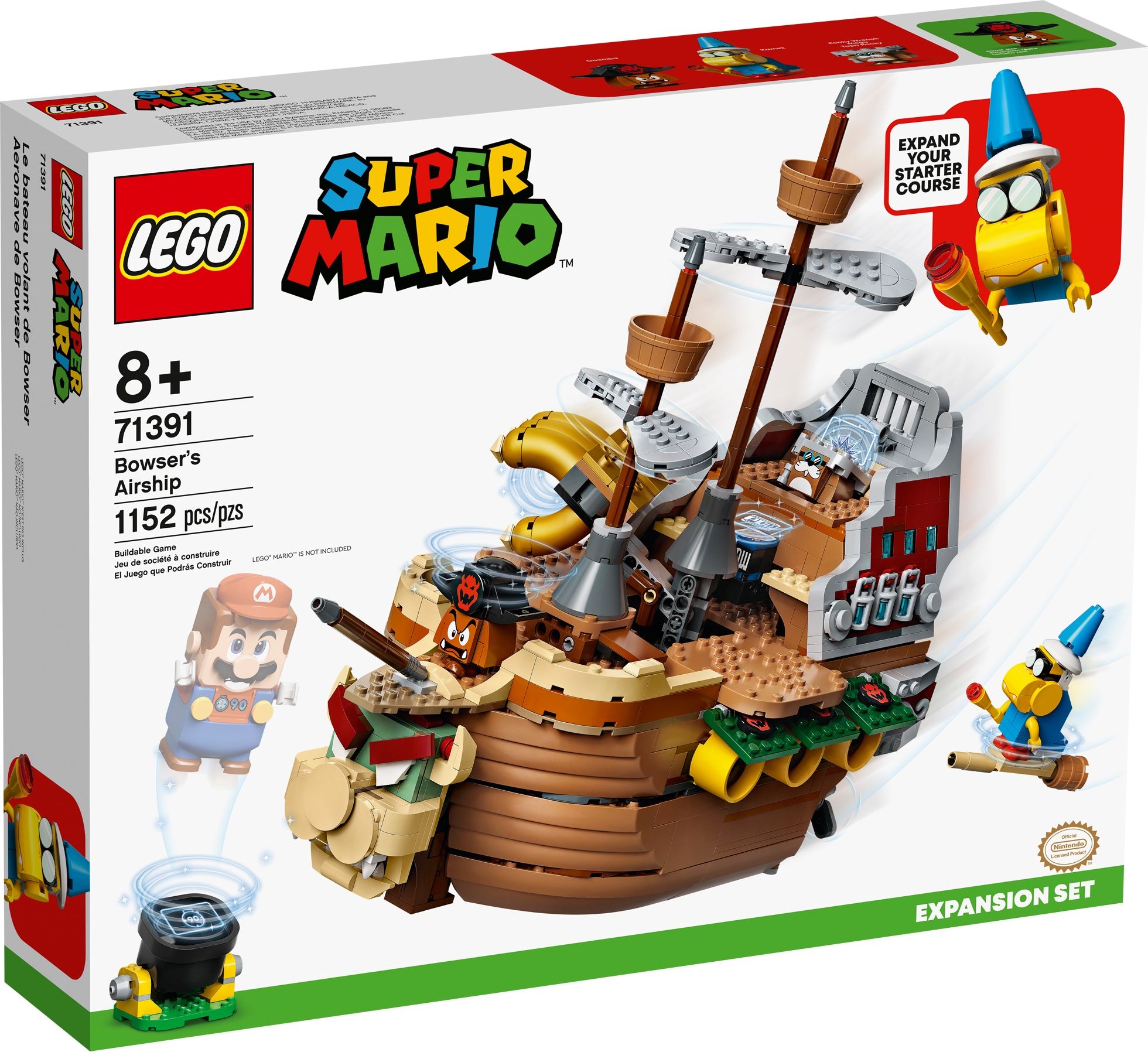 LEGO Bowserova vzducholoď – rozšiřující set 71391 - obrázek 1