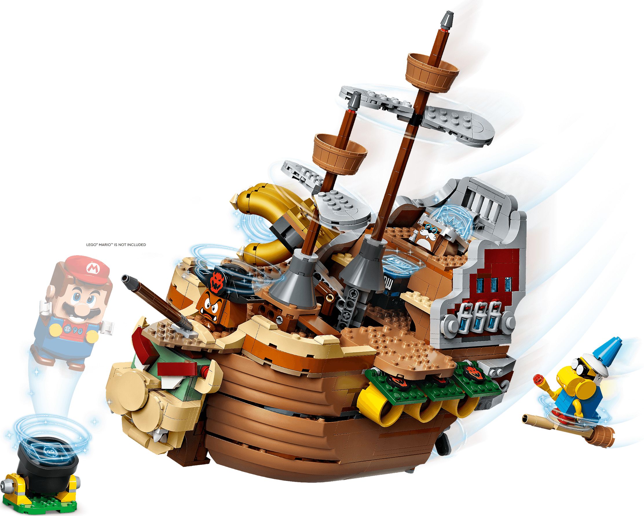 LEGO Bowserova vzducholoď – rozšiřující set 71391 - obrázek 2