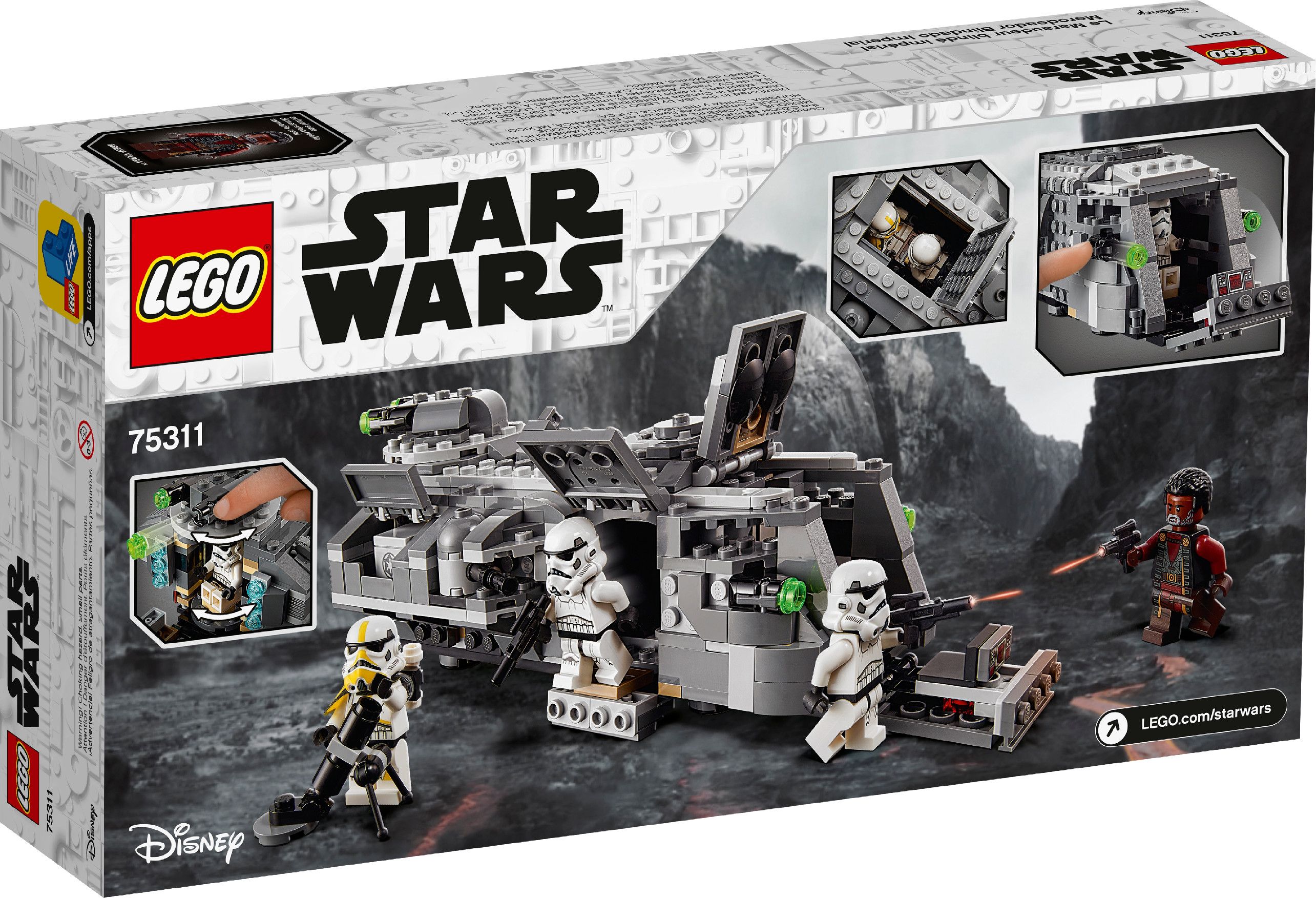 LEGO Imperiální obrněné vozidlo 75311 - obrázek 3
