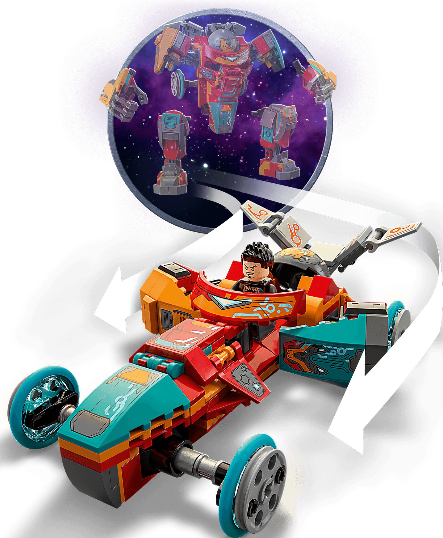 LEGO Sakaarianský Iron Man Tonyho Starka 76194 - obrázek 7