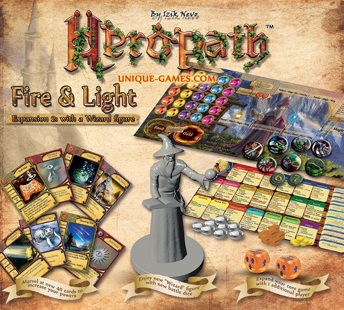 Unique Board Games Heropath: Fire & Light - obrázek 2