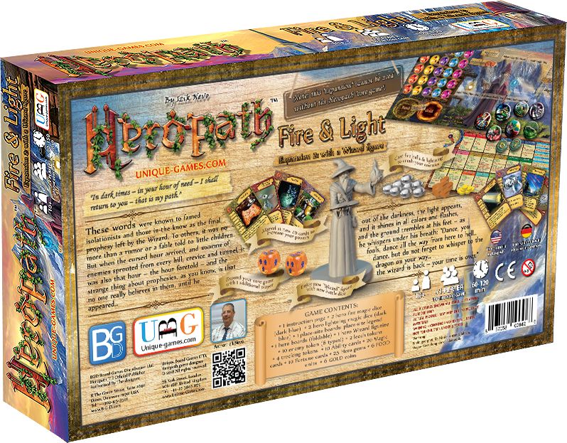 Unique Board Games Heropath: Fire & Light - obrázek 3