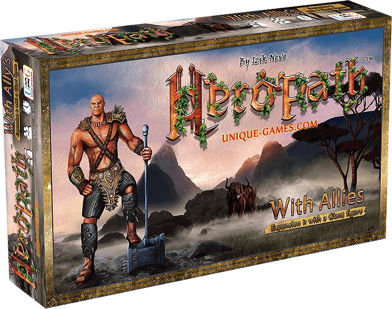 Unique Board Games Heropath: With Allies - obrázek 1