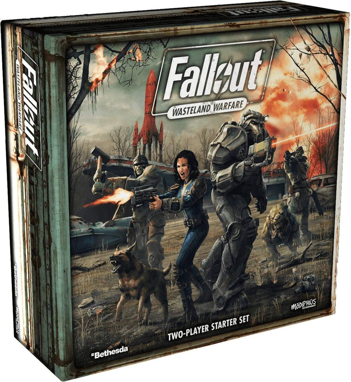 Modiphius Entertainment Fallout: Wasteland Warfare - Two Player PVC Starter Set - obrázek 1