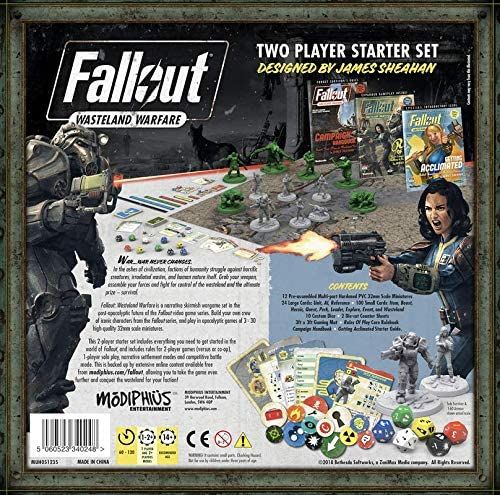 Modiphius Entertainment Fallout: Wasteland Warfare - Two Player PVC Starter Set - obrázek 2