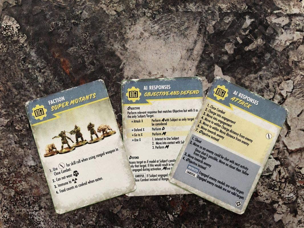 Modiphius Entertainment Fallout: Wasteland Warfare - Two Player PVC Starter Set - obrázek 3