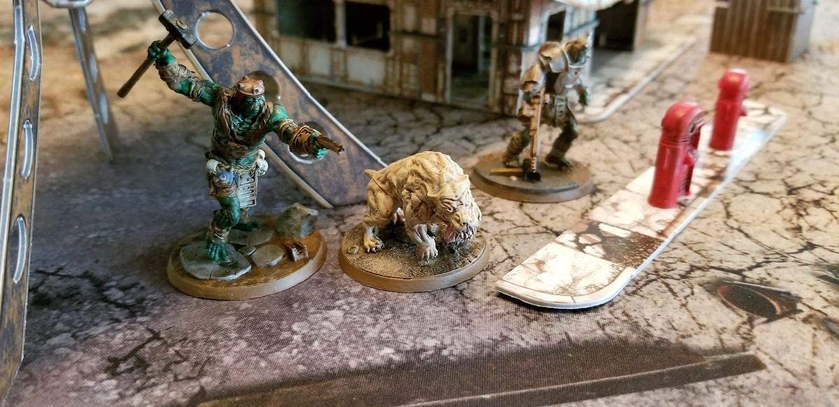 Modiphius Entertainment Fallout: Wasteland Warfare - Two Player PVC Starter Set - obrázek 4