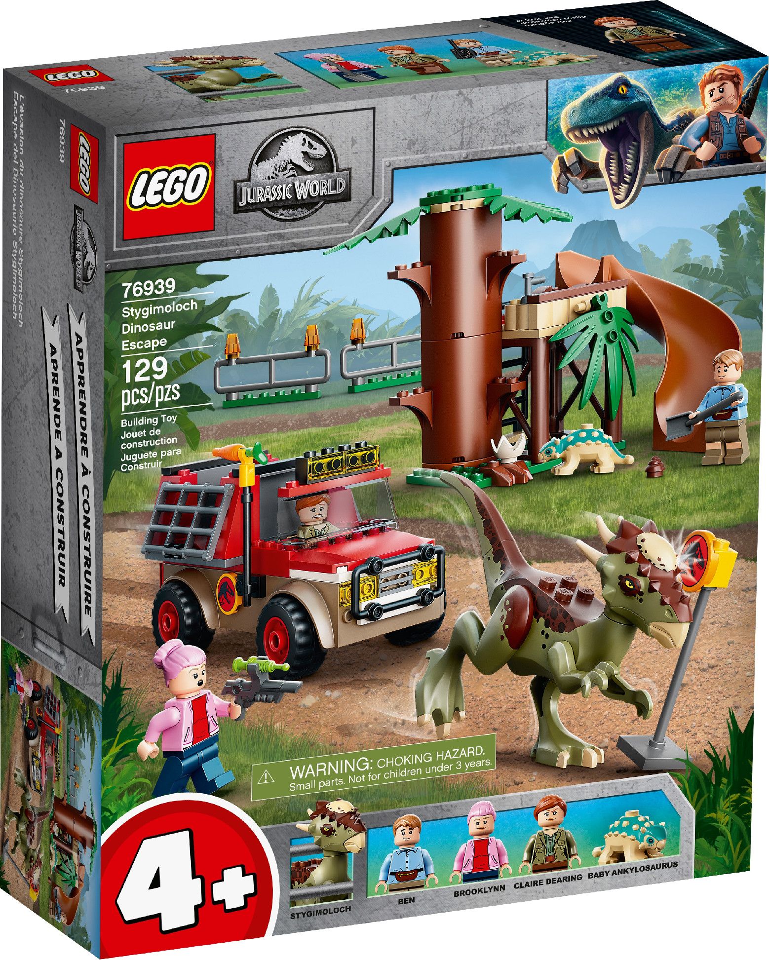 LEGO Útěk dinosaura stygimolocha 76939 - obrázek 1
