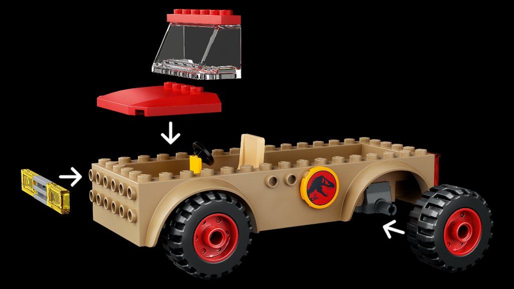 LEGO Útěk dinosaura stygimolocha 76939 - obrázek 7