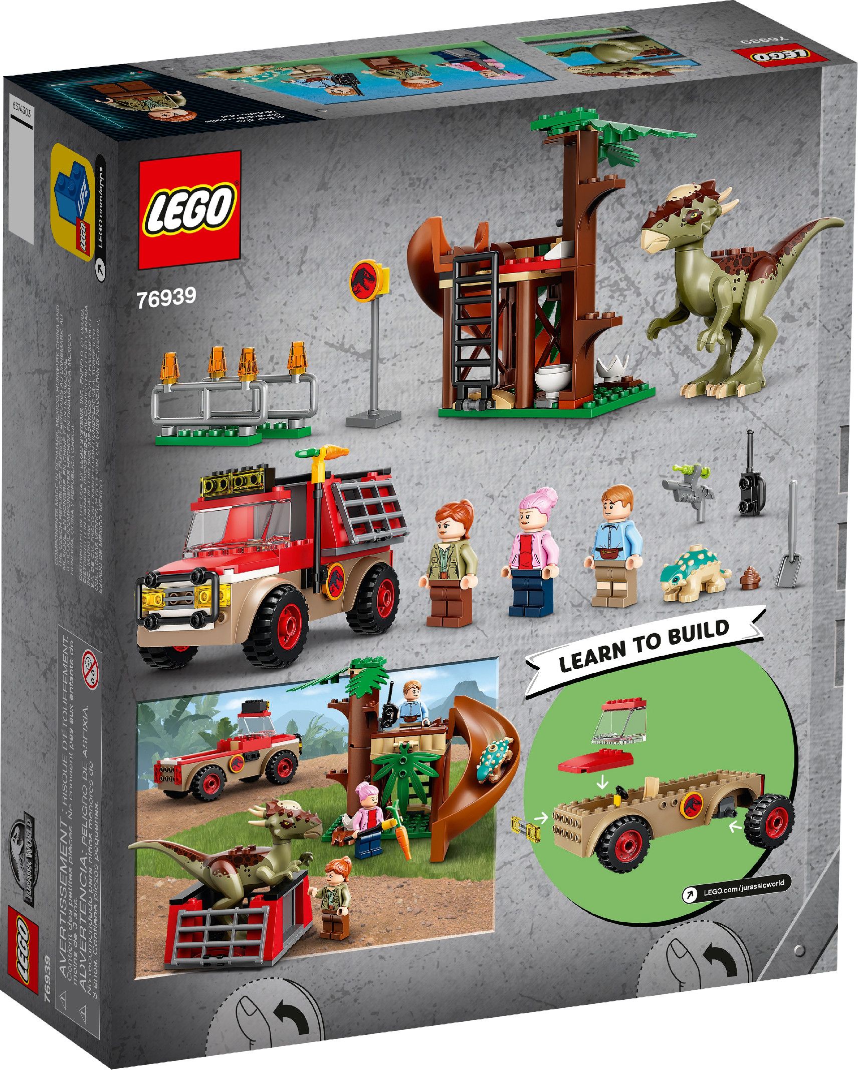 LEGO Útěk dinosaura stygimolocha 76939 - obrázek 9