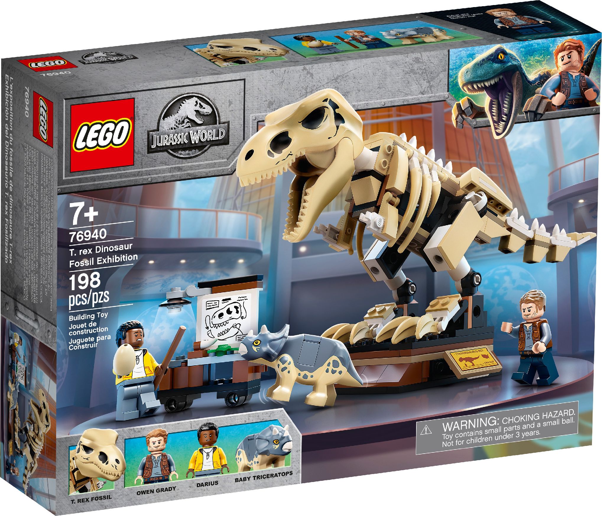 LEGO Výstava fosílií T-rexe 76940 - obrázek 1