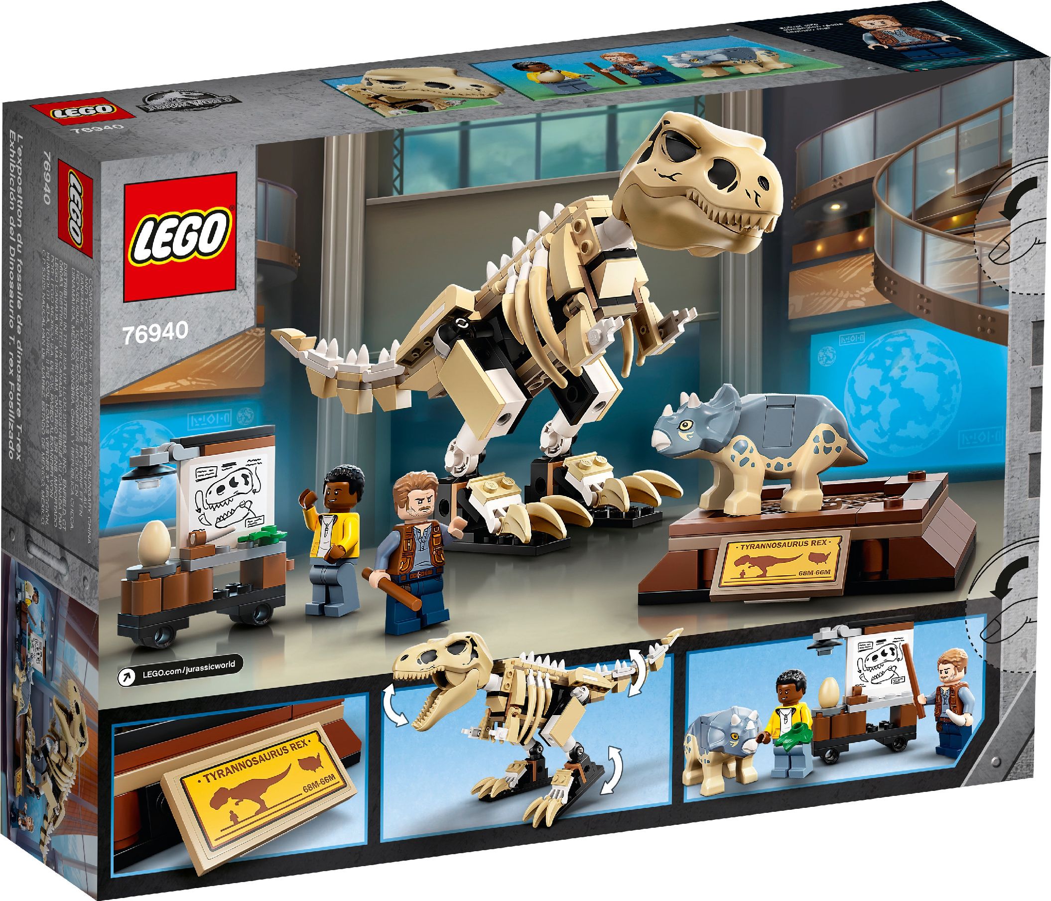 LEGO Výstava fosílií T-rexe 76940 - obrázek 2
