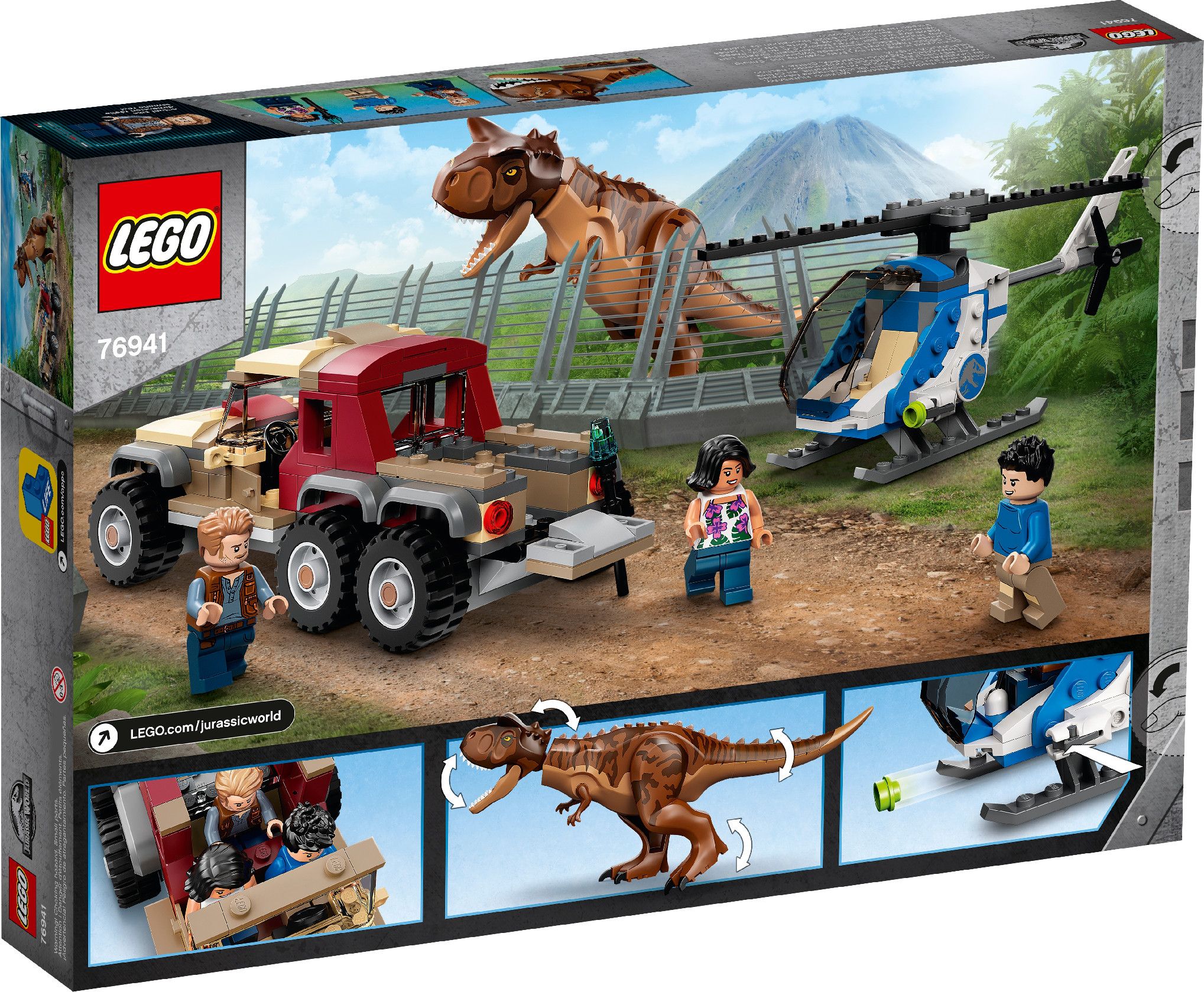 LEGO Hon na carnotaura 76941 - obrázek 5