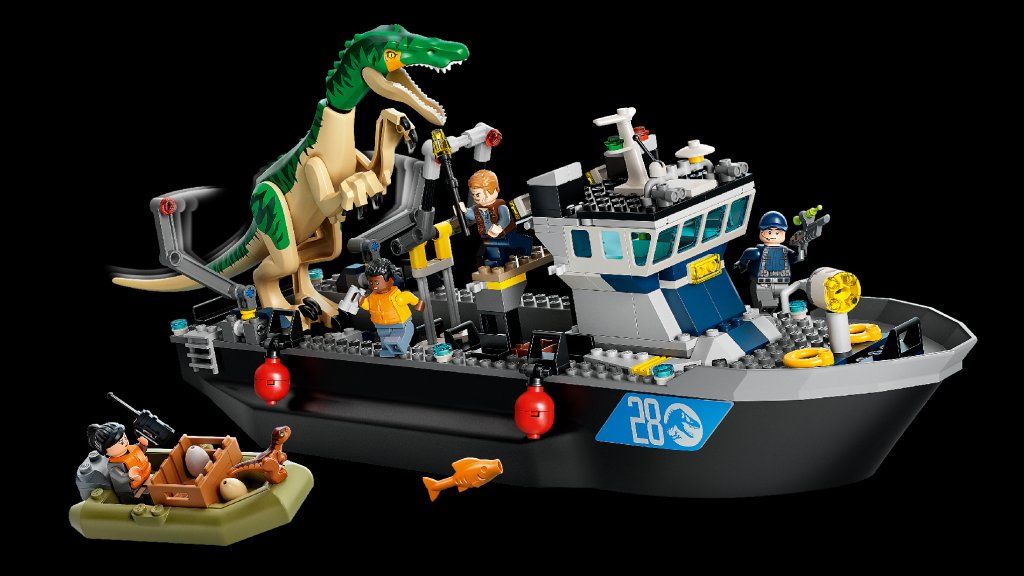 LEGO Útěk baryonyxe z lodě 76942 - obrázek 3