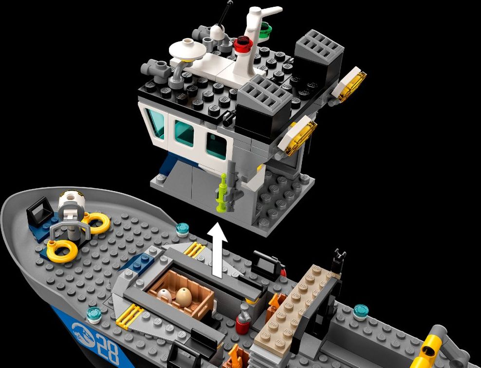 LEGO Útěk baryonyxe z lodě 76942 - obrázek 6