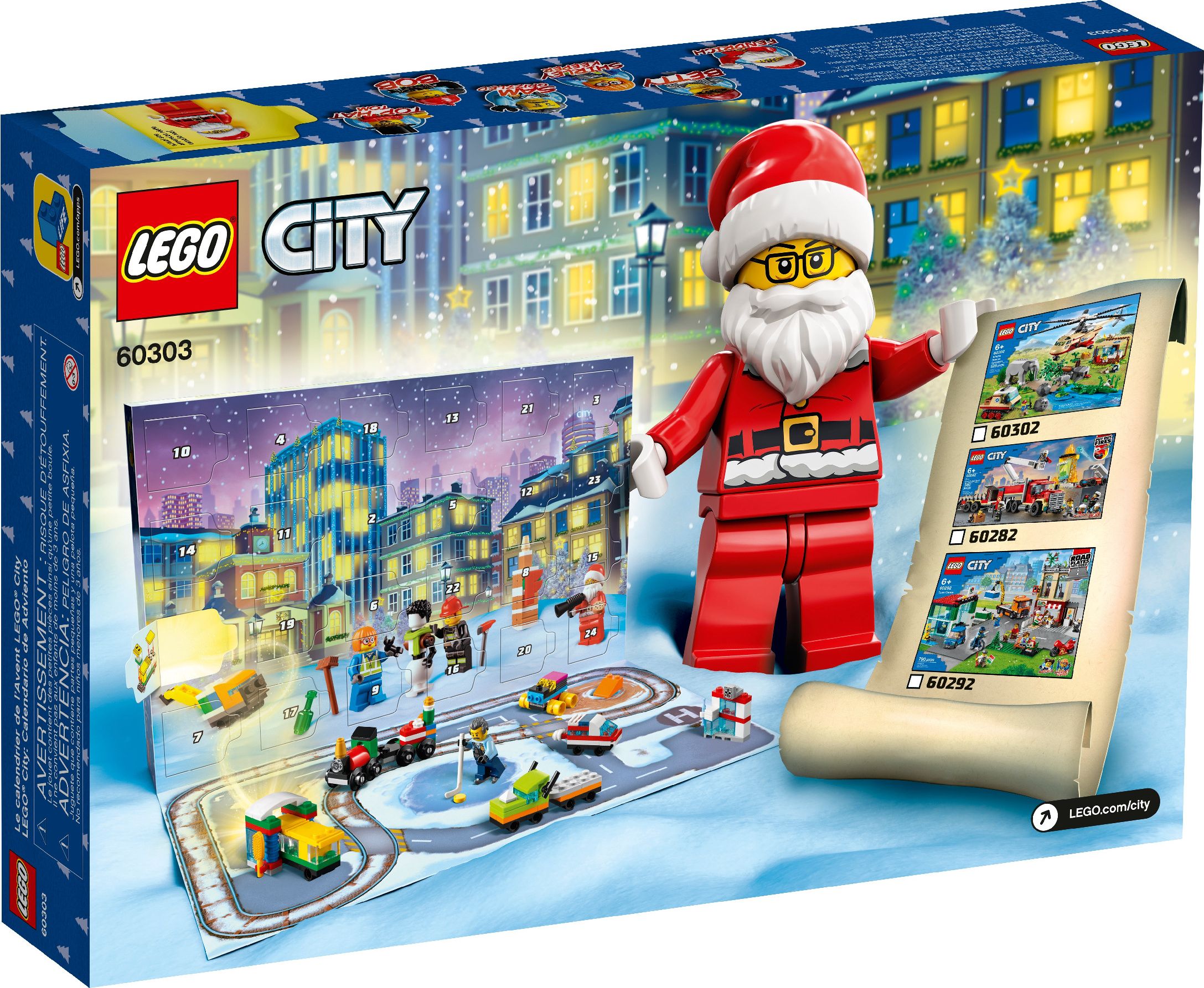 LEGO Adventní kalendář LEGO® City 60303 - obrázek 4