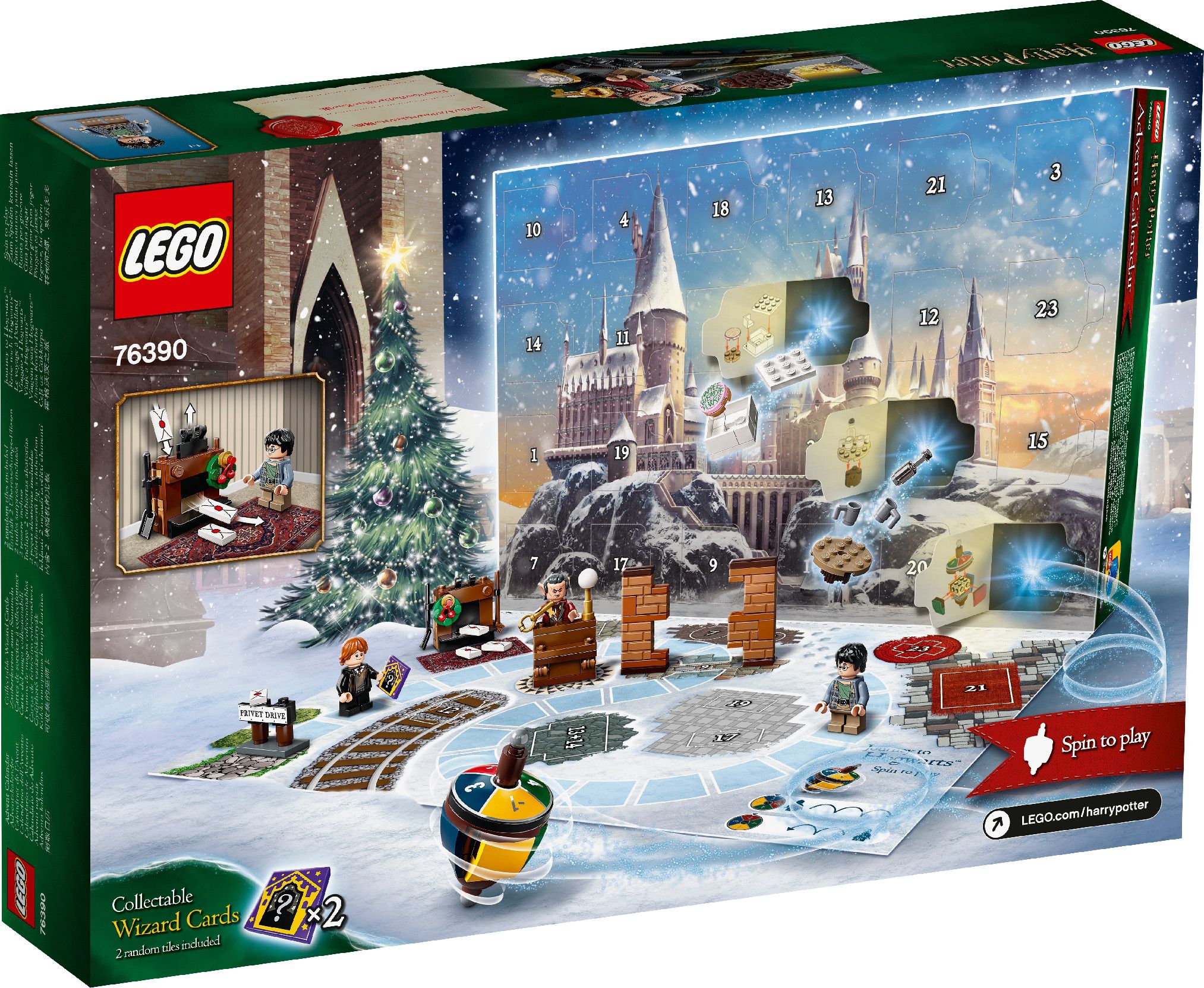 LEGO Adventní kalendář LEGO® Harry Potter™ 76390 - obrázek 3