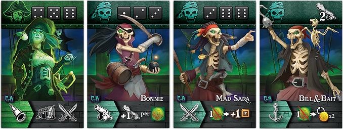 Gamelyn Games Tiny Epic Pirates Curse of Amdiak Expansion - obrázek 2