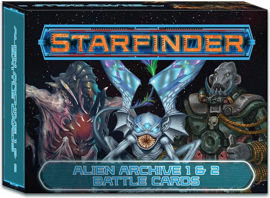 Paizo Publishing Starfinder Alien Archive 1 & 2 Battle Cards - obrázek 1