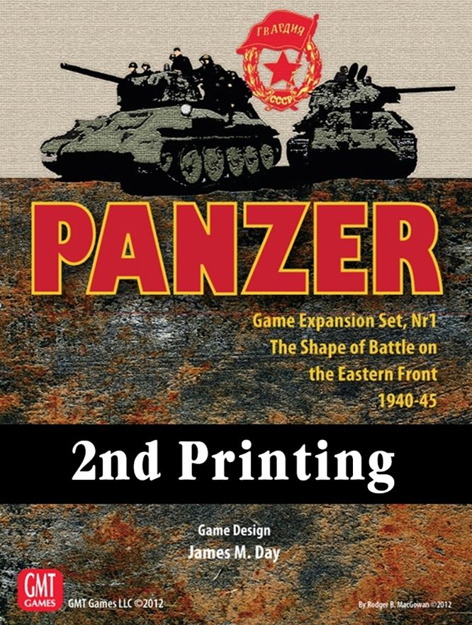 GMT Games Panzer Expansion #1 2nd Printing - obrázek 1