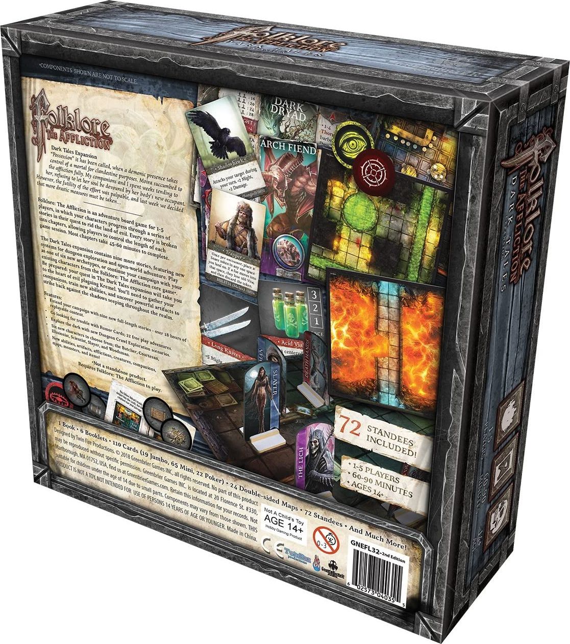 GreenBrier Games Folklore: Dark Tales Expansion - obrázek 2