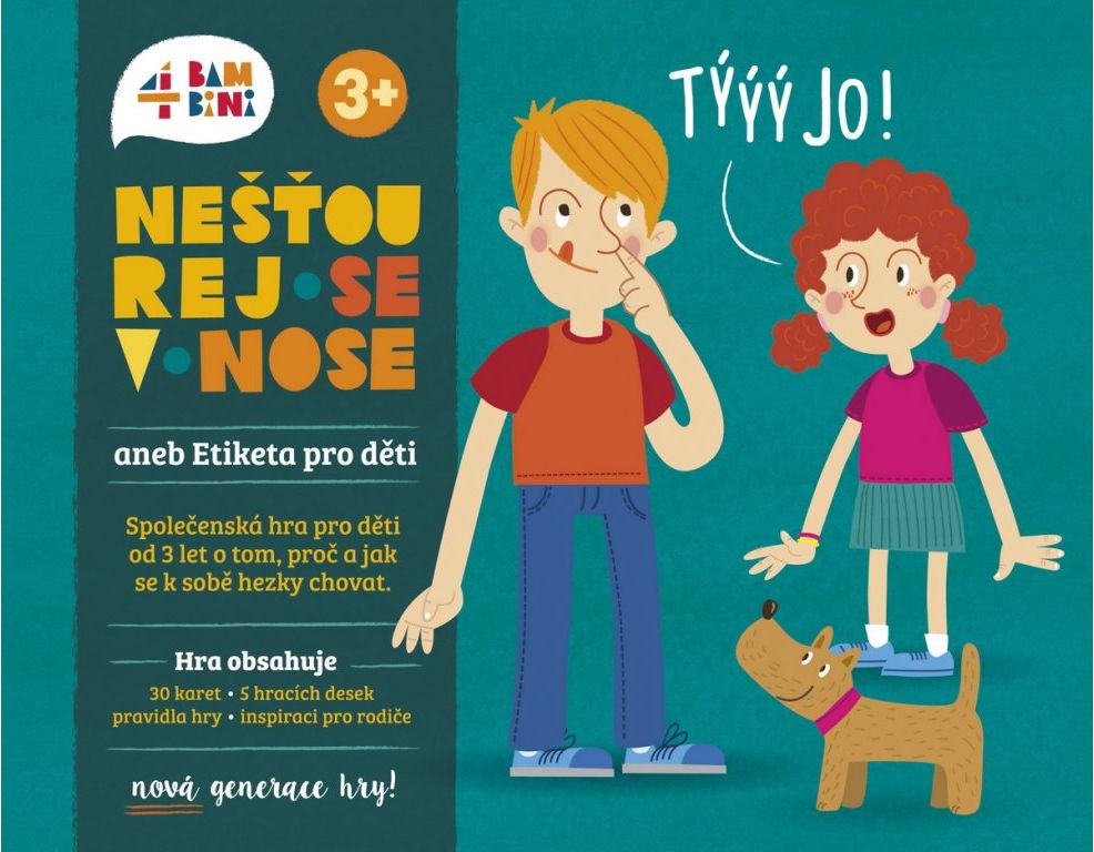 4bambini Nešťourej se v nose - nová generace - obrázek 1