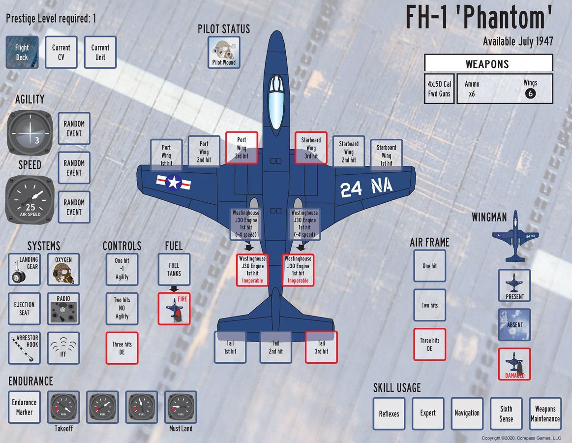 Compass Games Defending America: Intercepting the Amerika Bombers 1947-48 - obrázek 3
