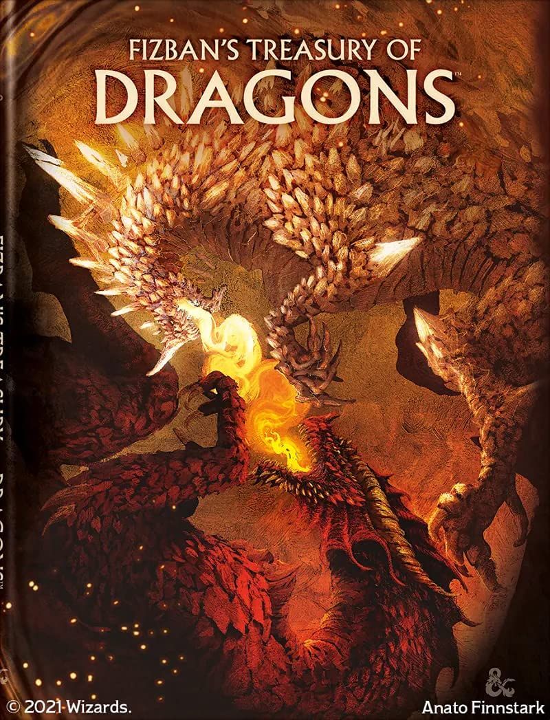 Wizards of the Coast D&D Fizban's Treasury of Dragons Alt Cover HC (WPN Stores) - obrázek 1