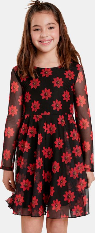 Alicia Šaty Desigual | Černá | Dívčí | 11-12 let - obrázek 1