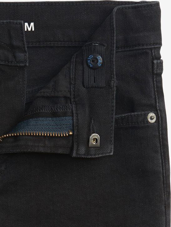 Soft Wear Slim Straight Jeans dětské GAP | Černá | Chlapecké | 12 let - obrázek 3