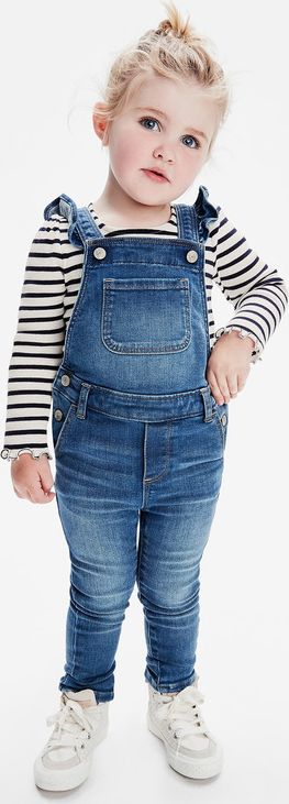 Jeans s laclem dětské GAP | Modrá | Dívčí | 2 roky - obrázek 1
