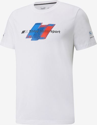 BMW Motorsport Logo Triko dětské Puma | Bílá | Chlapecké | S - obrázek 1