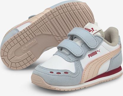 Cabana Racer SL V Inf Tenisky dětské Puma | Modrá Bílá | Dívčí | 24 - obrázek 2