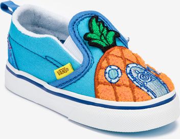 SpongeBob Slip On dětské Vans | Modrá | Chlapecké | 26,5 - obrázek 2
