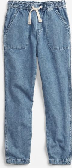 Denim Pull-on Jeans dětské GAP | Modrá | Dívčí | XL - obrázek 1